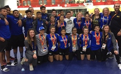 15 medals won by Team BC wrestlers